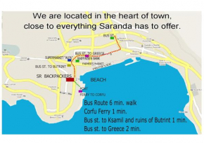  Saranda Backpackers  Саранда